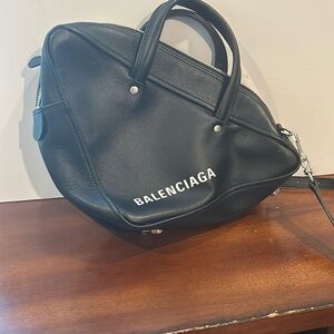Balenciaga triangle crossbody bag
